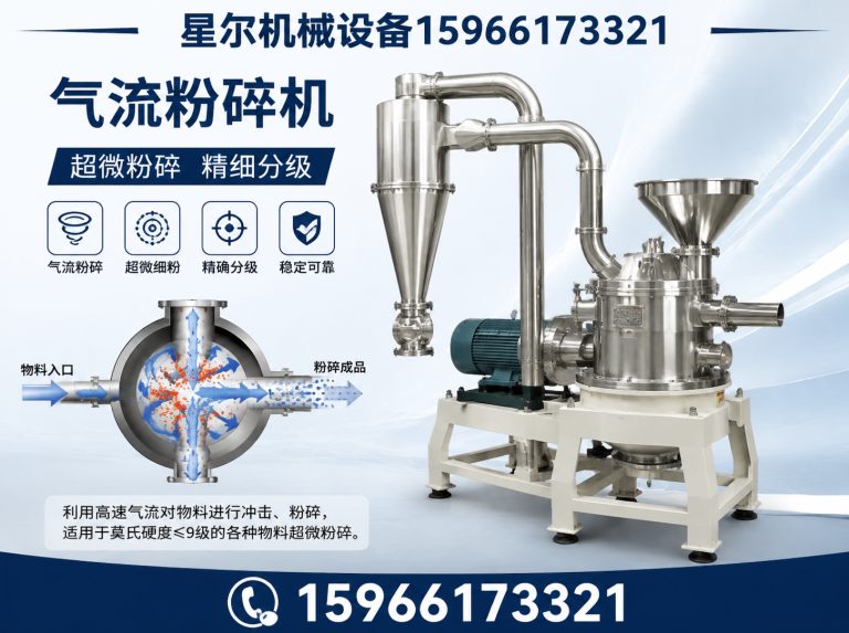 潍坊气流粉碎机展示图